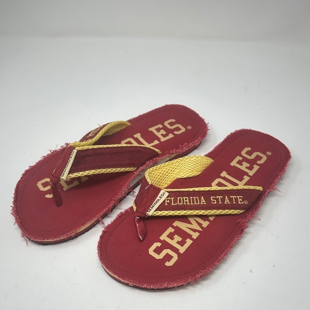 FSU Flipflops. Size 8